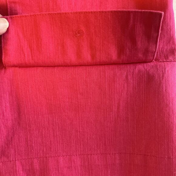 KORET Blazer Women’s S Hot Pink 3 Button 3/4 sleeves Cotton Blend Pockets Career - Picture 6 of 11